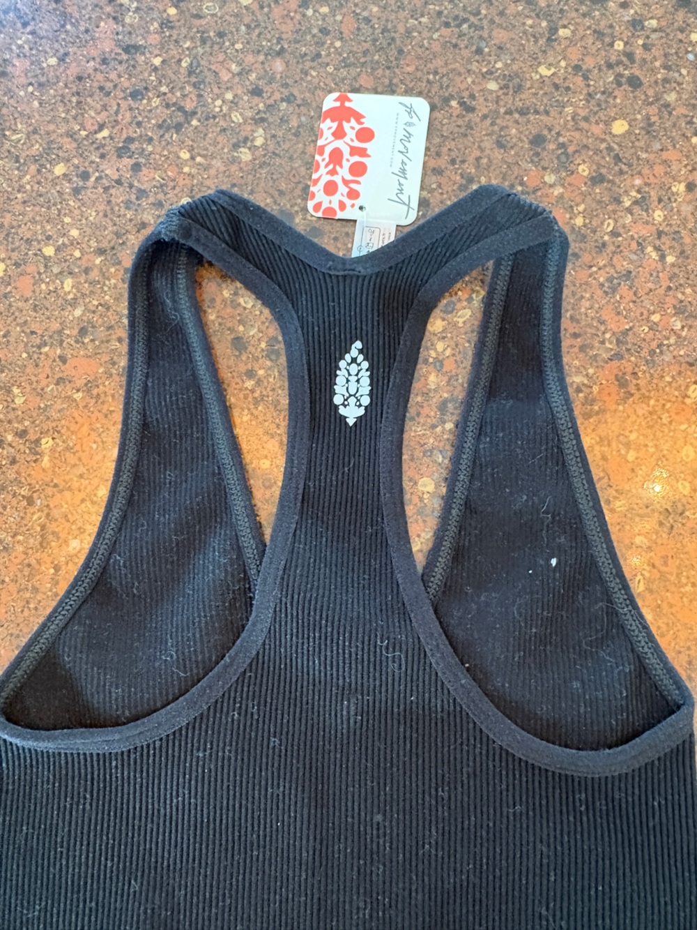 FP Movemnt Free Throw V-Neck Sports Bra Black - Picture 10 of 13